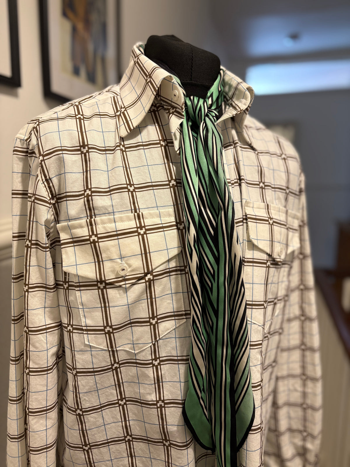 4th Doctor check shirt