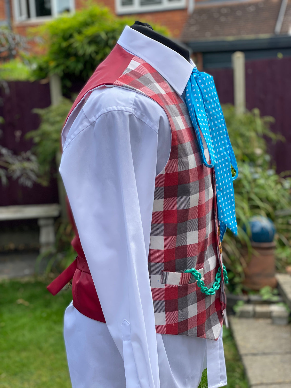6th Doctor check waistcoat