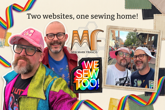 Two websites, one sewing home!