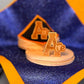 Ace Badge - Wooden