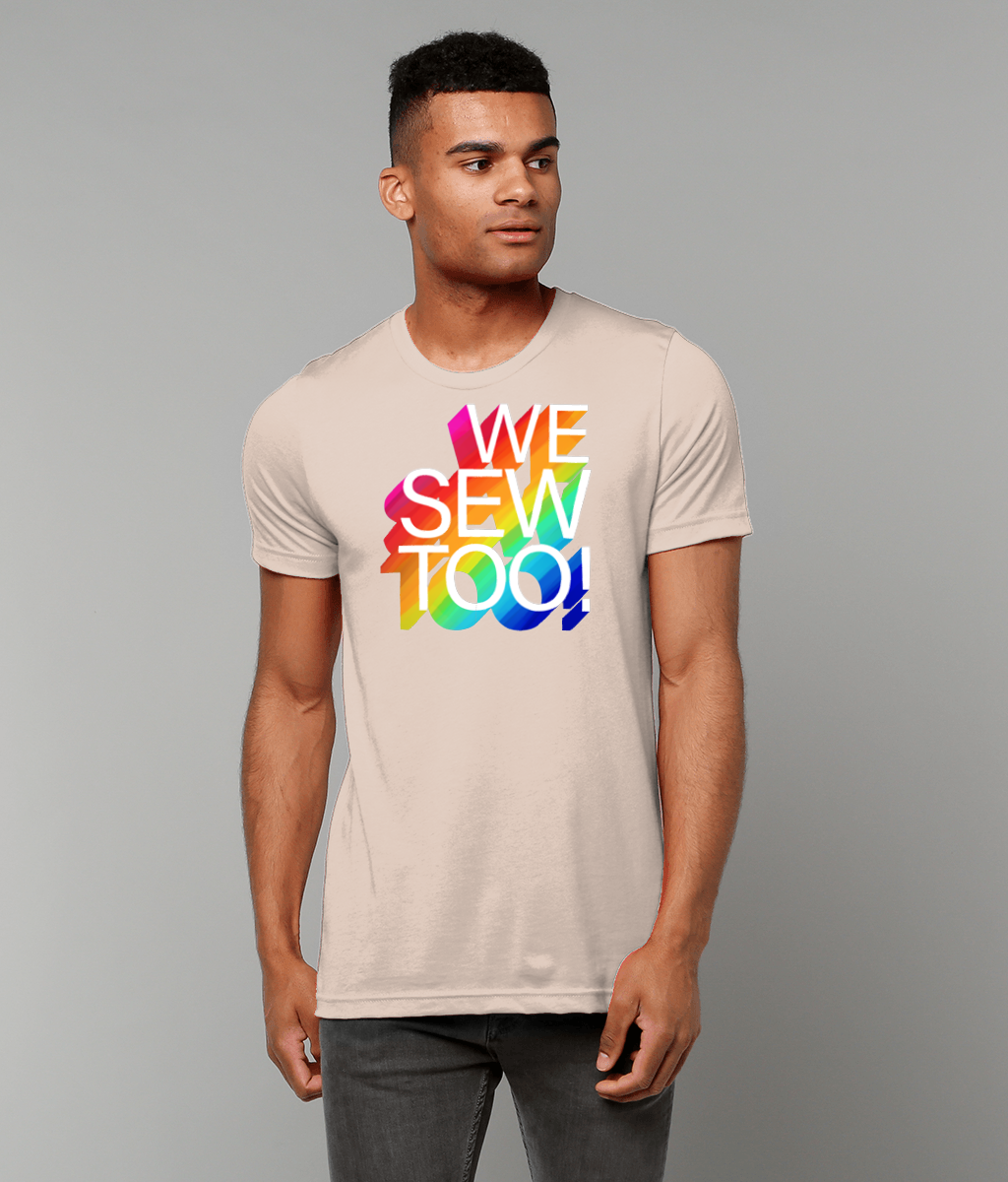 Canvas Unisex Crew Neck T-Shirt Wesewtoo T