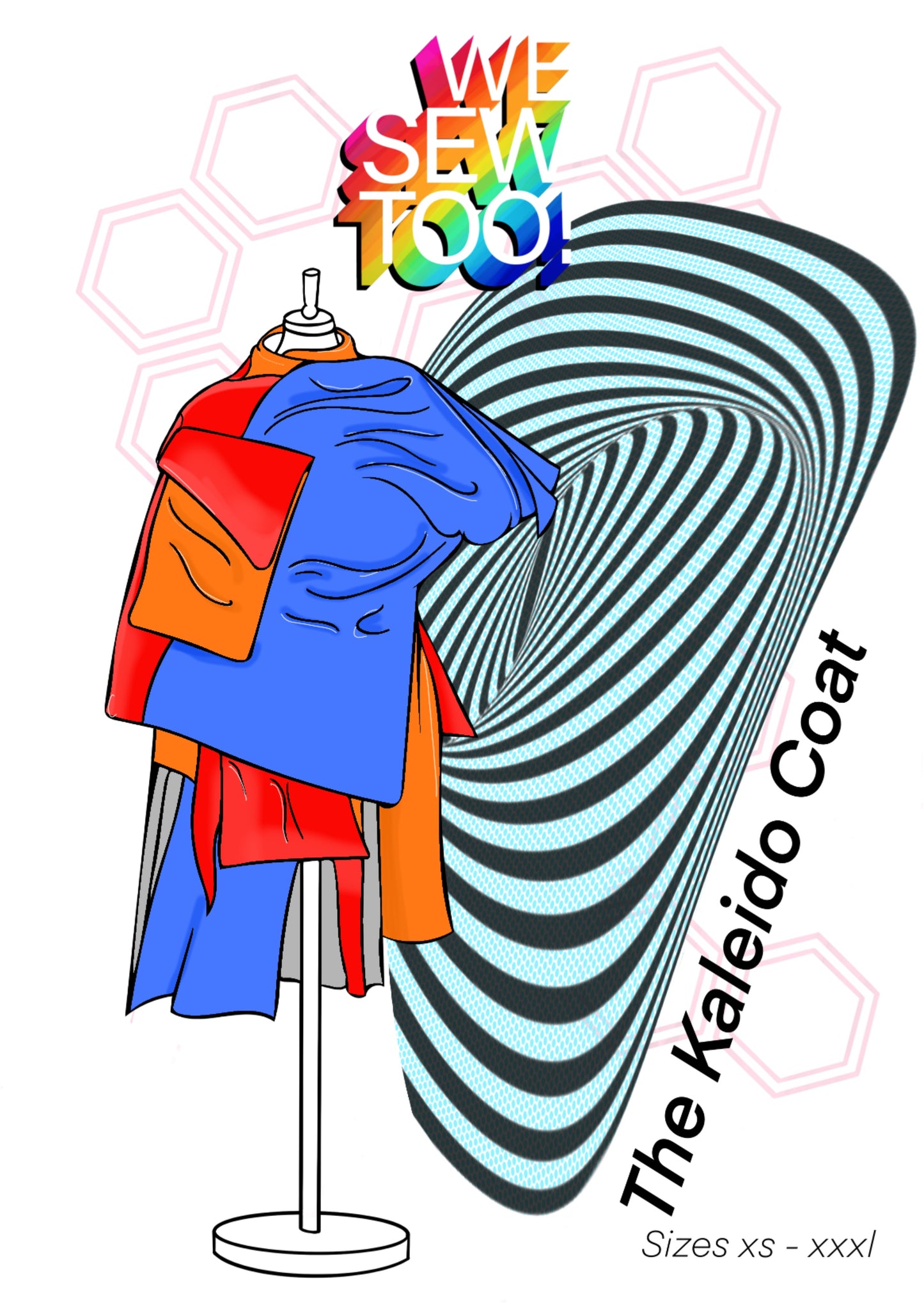 Kaleido Coat Pattern