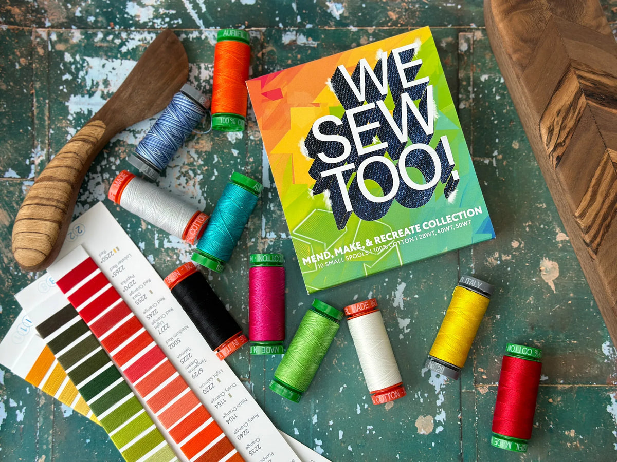 We Sew Too Aurifil Thread Collection