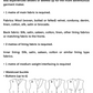 Waistcoat collection sewing pattern