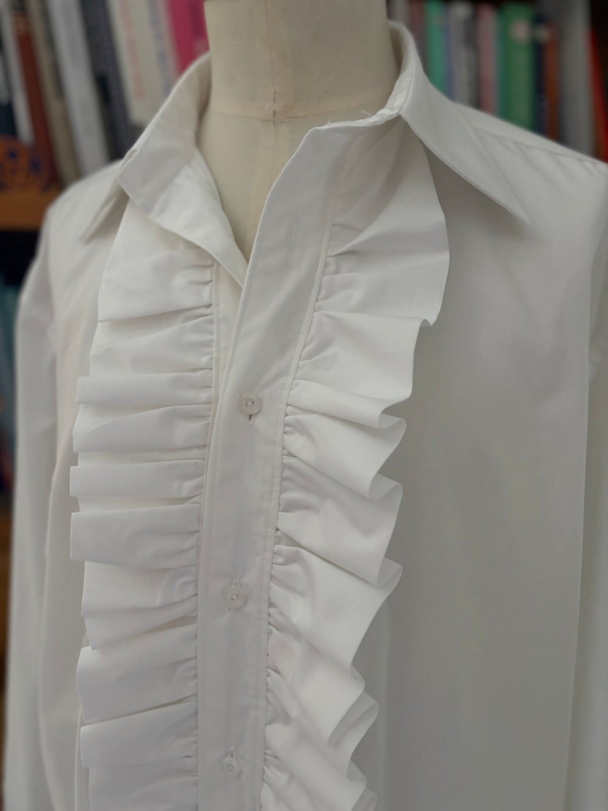 3rd Doctor style frilled shirt