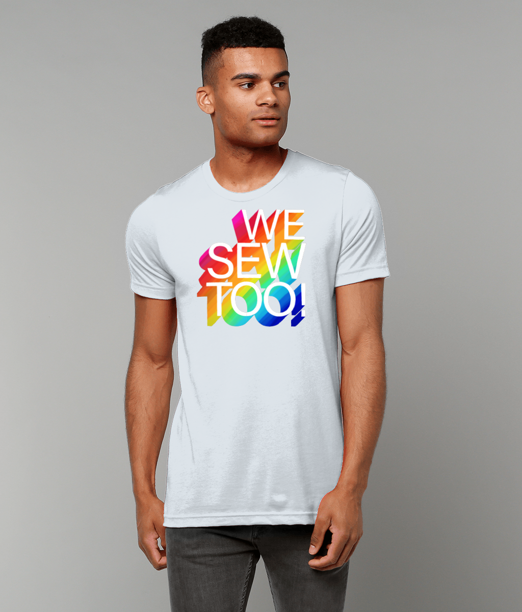 Canvas Unisex Crew Neck T-Shirt Wesewtoo T