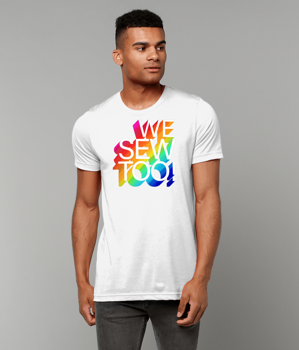 Canvas Unisex Crew Neck T-Shirt Wesewtoo T