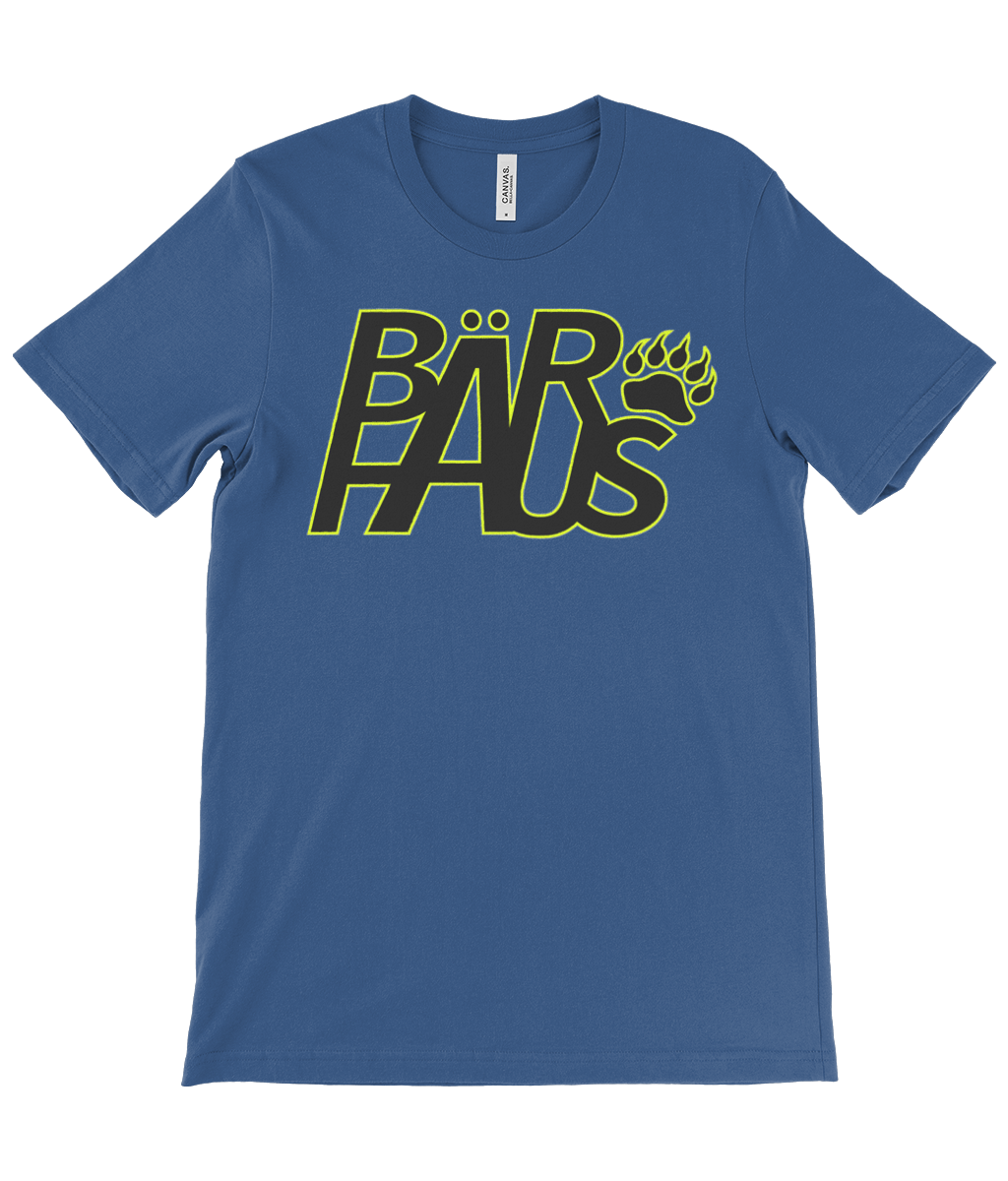 Bär Haus Logo T-shirt Neon yellow