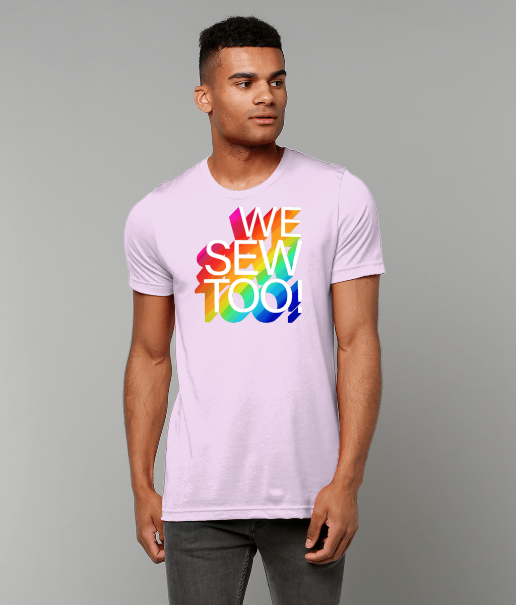 Canvas Unisex Crew Neck T-Shirt Wesewtoo T