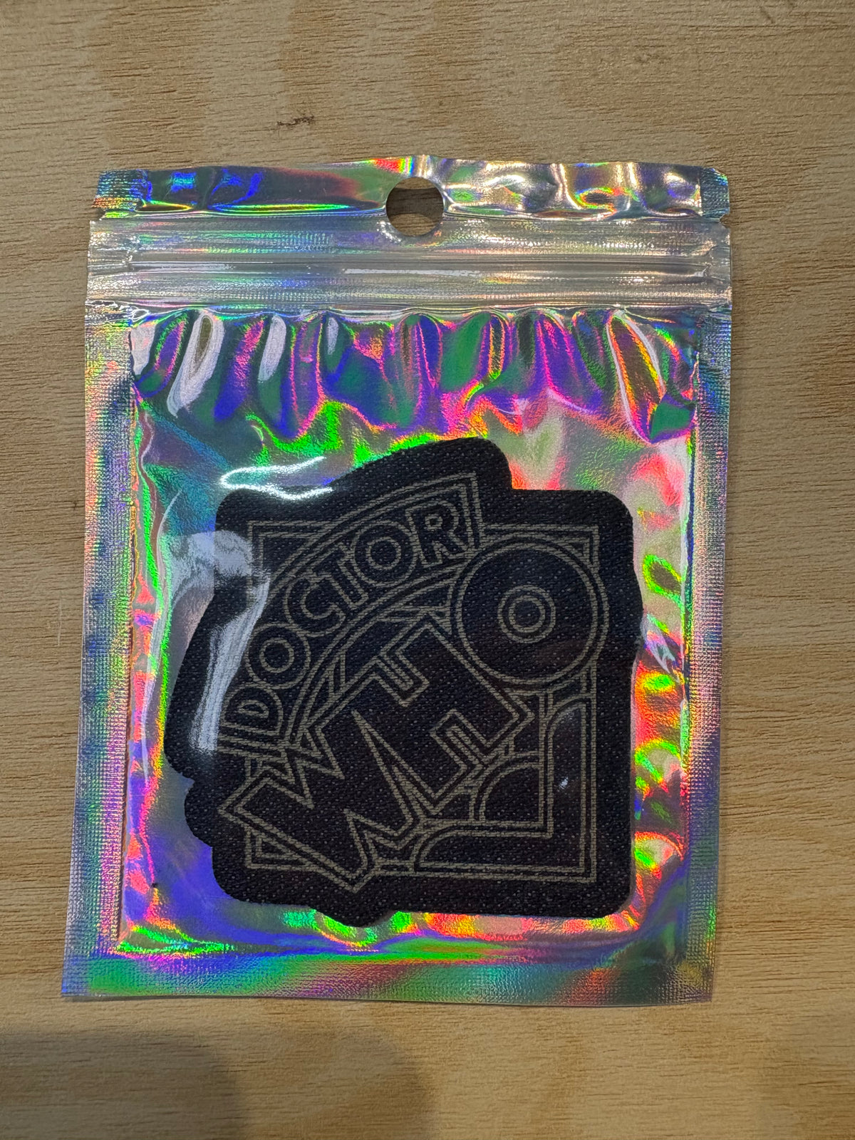 Doctor Who denim patches