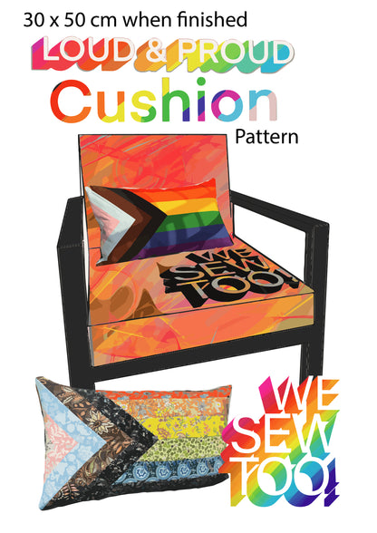 Loud & Proud Cushion Pattern