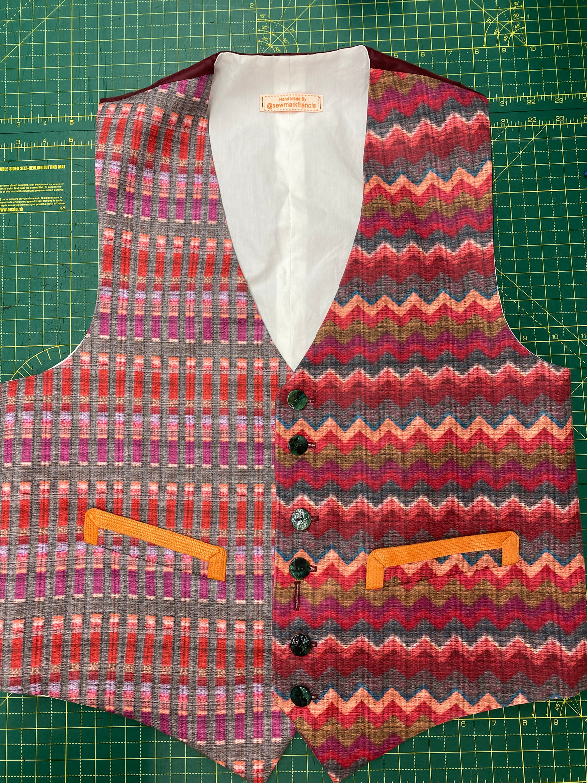 6th Doctor Dilemma waistcoat