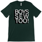 Boys Sew Too monochrome logo