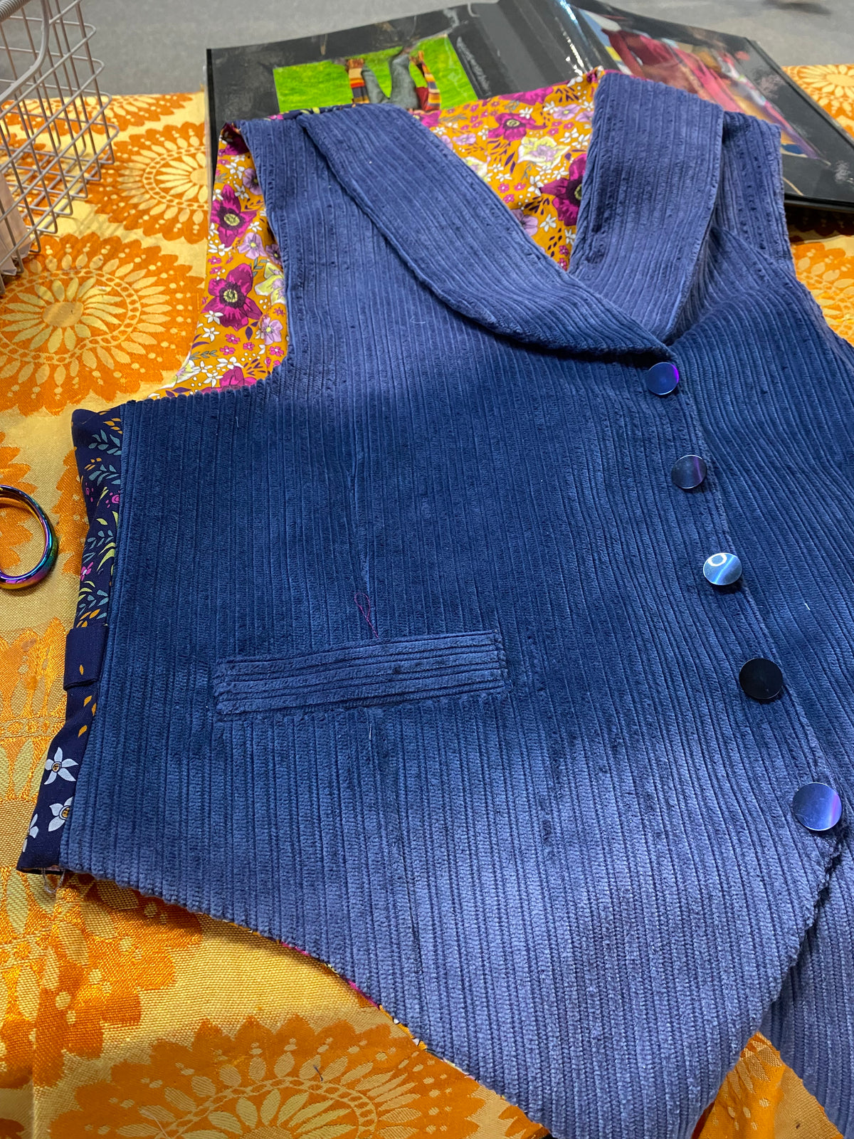 Waistcoat collection sewing pattern