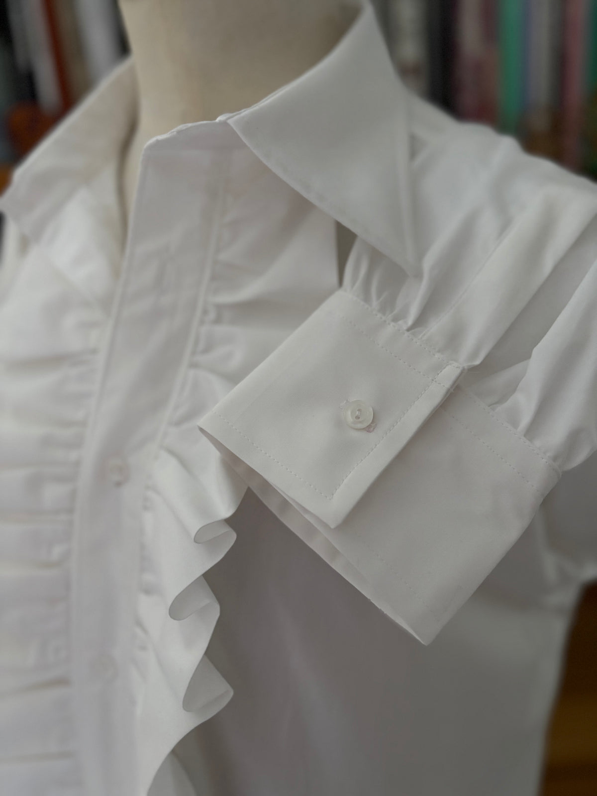 3rd Doctor style frilled shirt