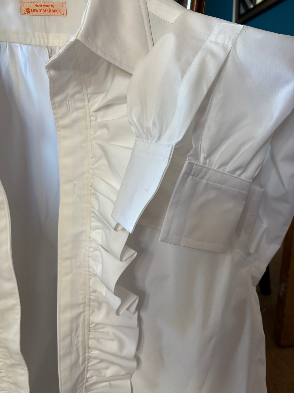 3rd Doctor style frilled shirt