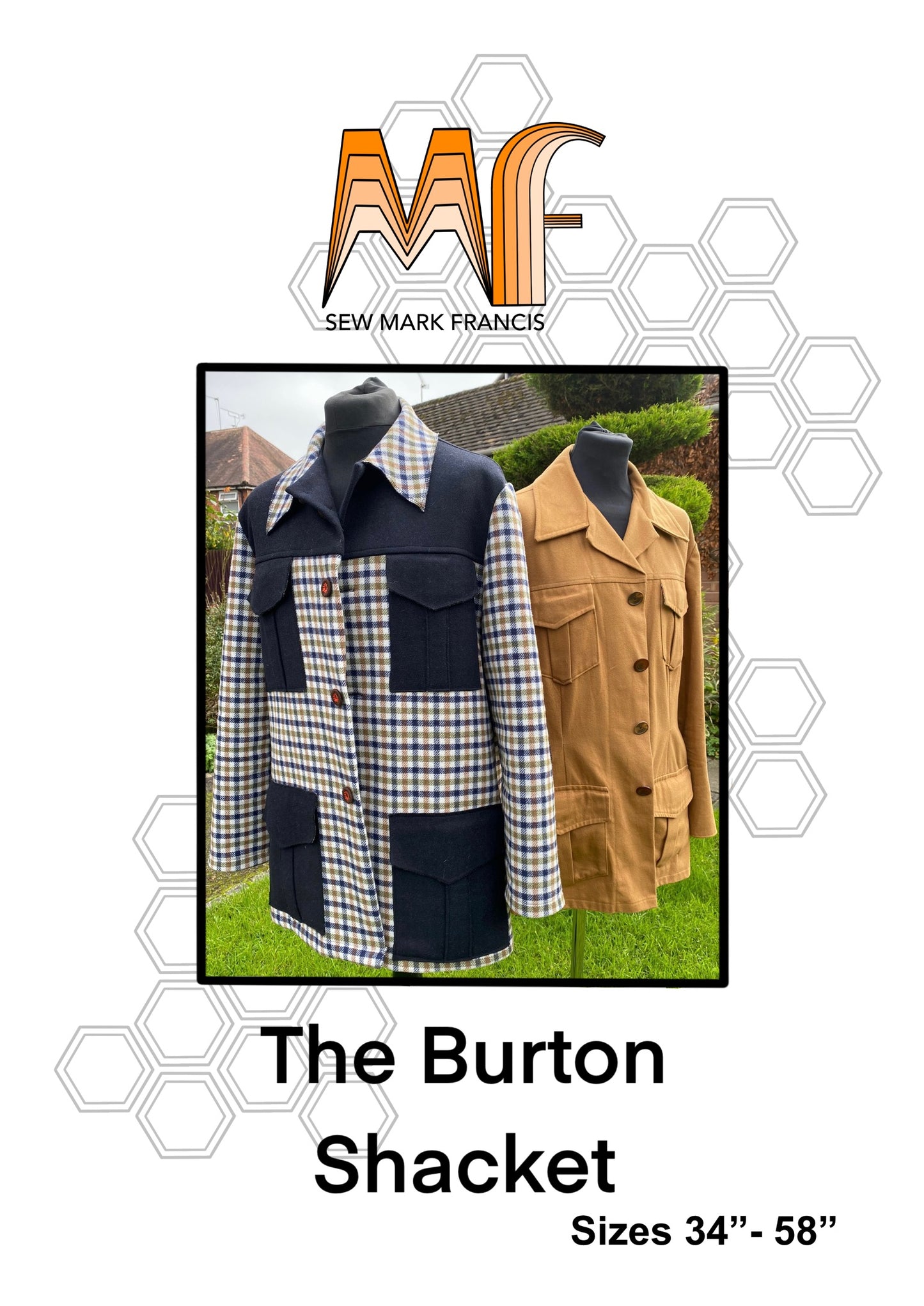 Burton Shacket Sewing Pattern.