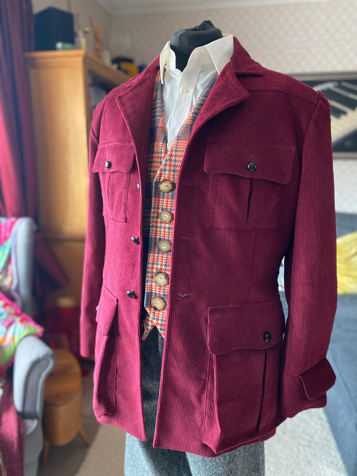 The Duke – Norfolk Jacket Paper Sewing Pattern