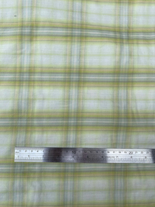 Ex Paul Smith Deadstock Designer Prince of Wales Check Shirting green