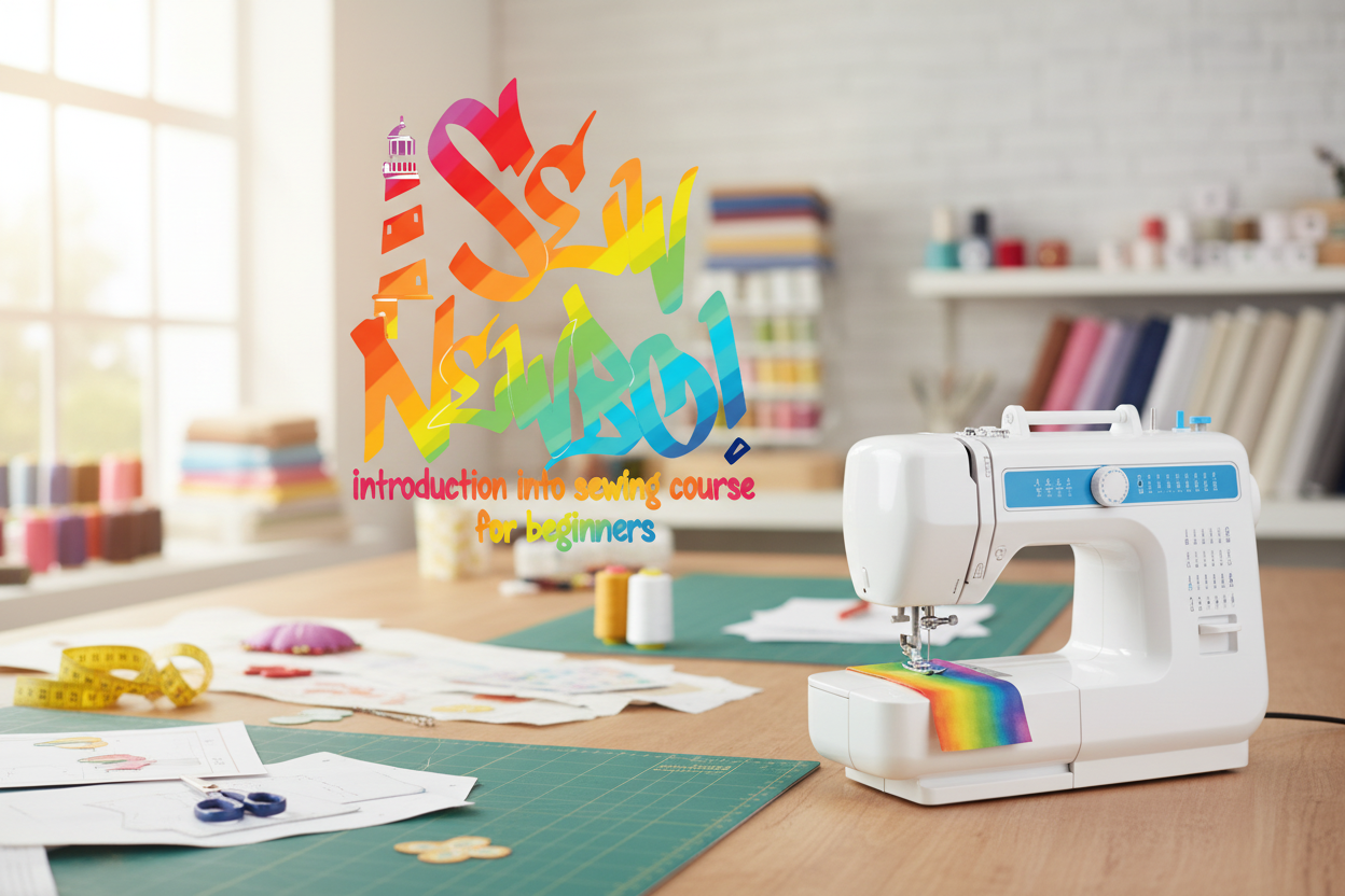 introduction into sewing Beginners 4 week course every Wednesday.