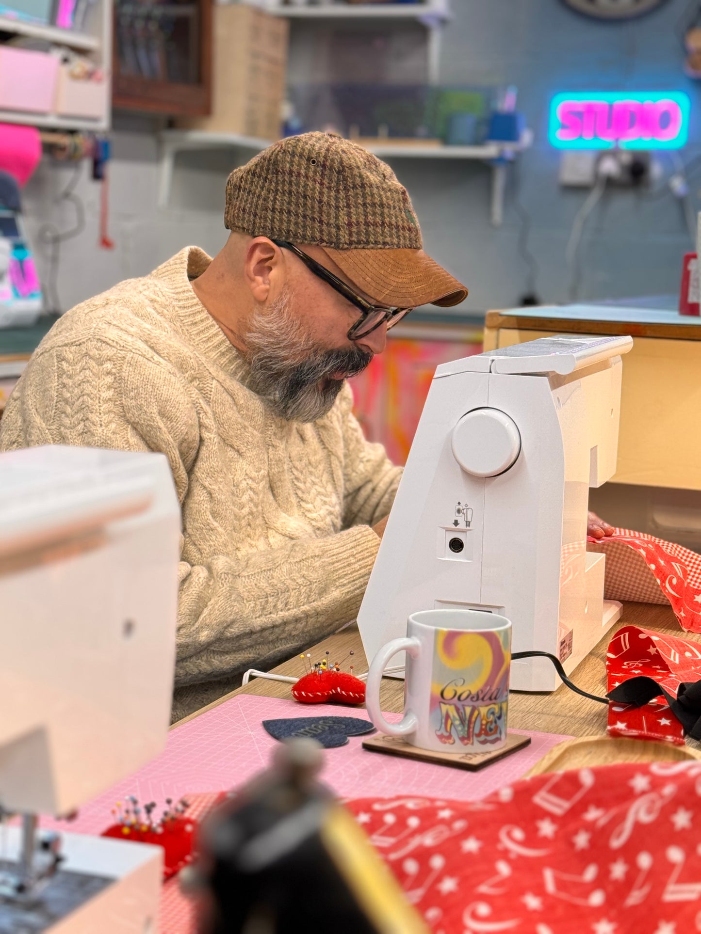 introduction into sewing Beginners 4 week course every Wednesday.