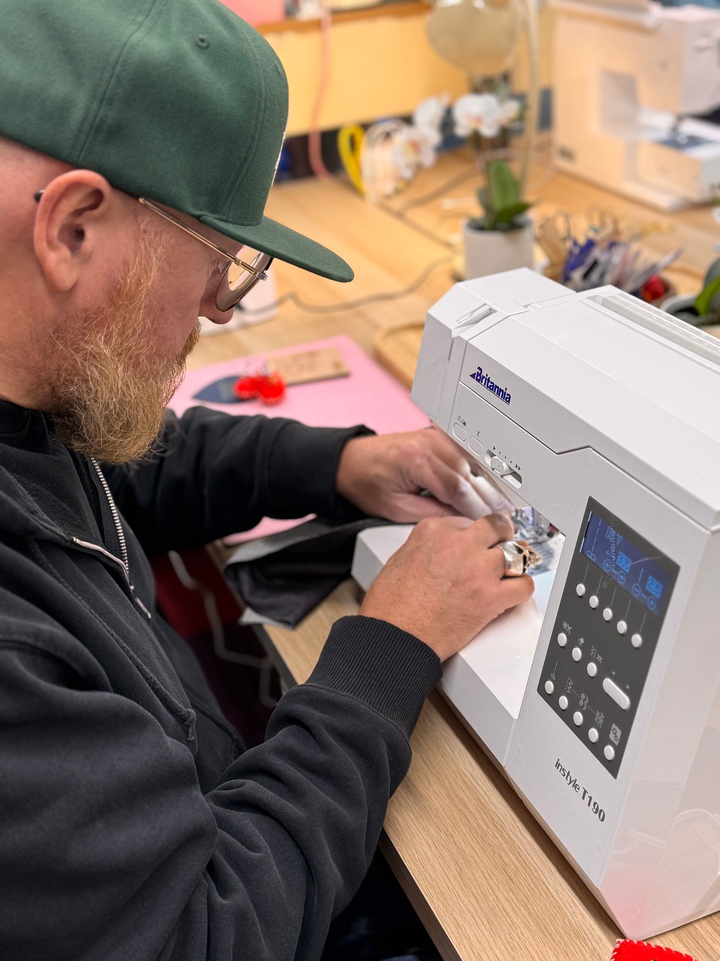 introduction into sewing Beginners 4 week course every Wednesday.