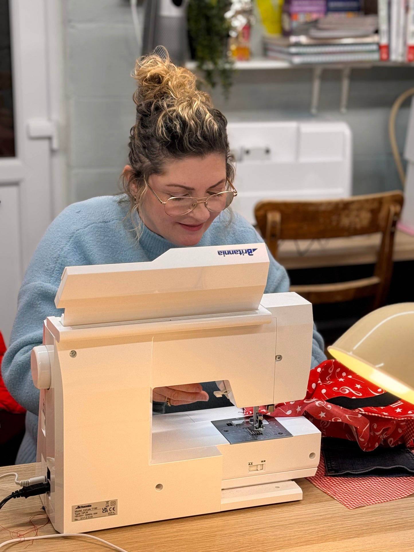 That's Sew Tuesday! SNB sewing club with tuition. every Tuesday evening 7pm - 9.30pm