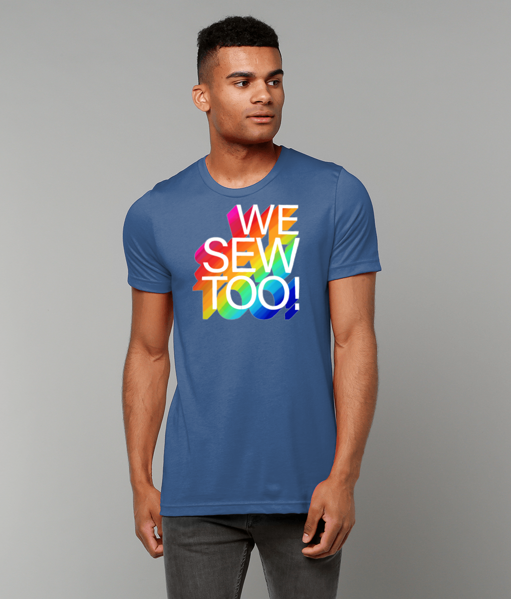 Canvas Unisex Crew Neck T-Shirt Wesewtoo T