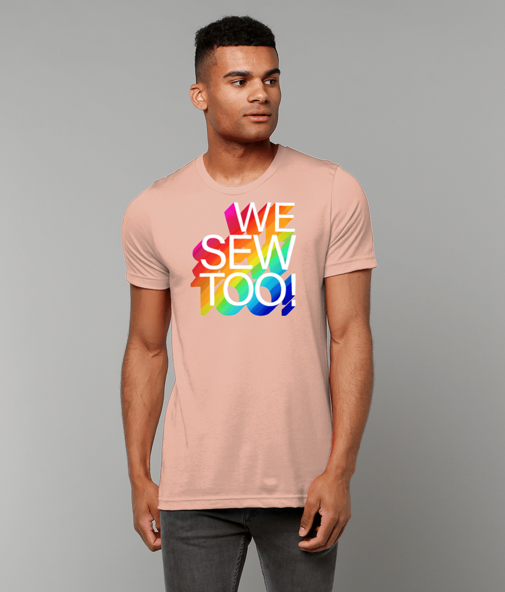 Canvas Unisex Crew Neck T-Shirt Wesewtoo T