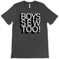 Boys Sew Too monochrome logo