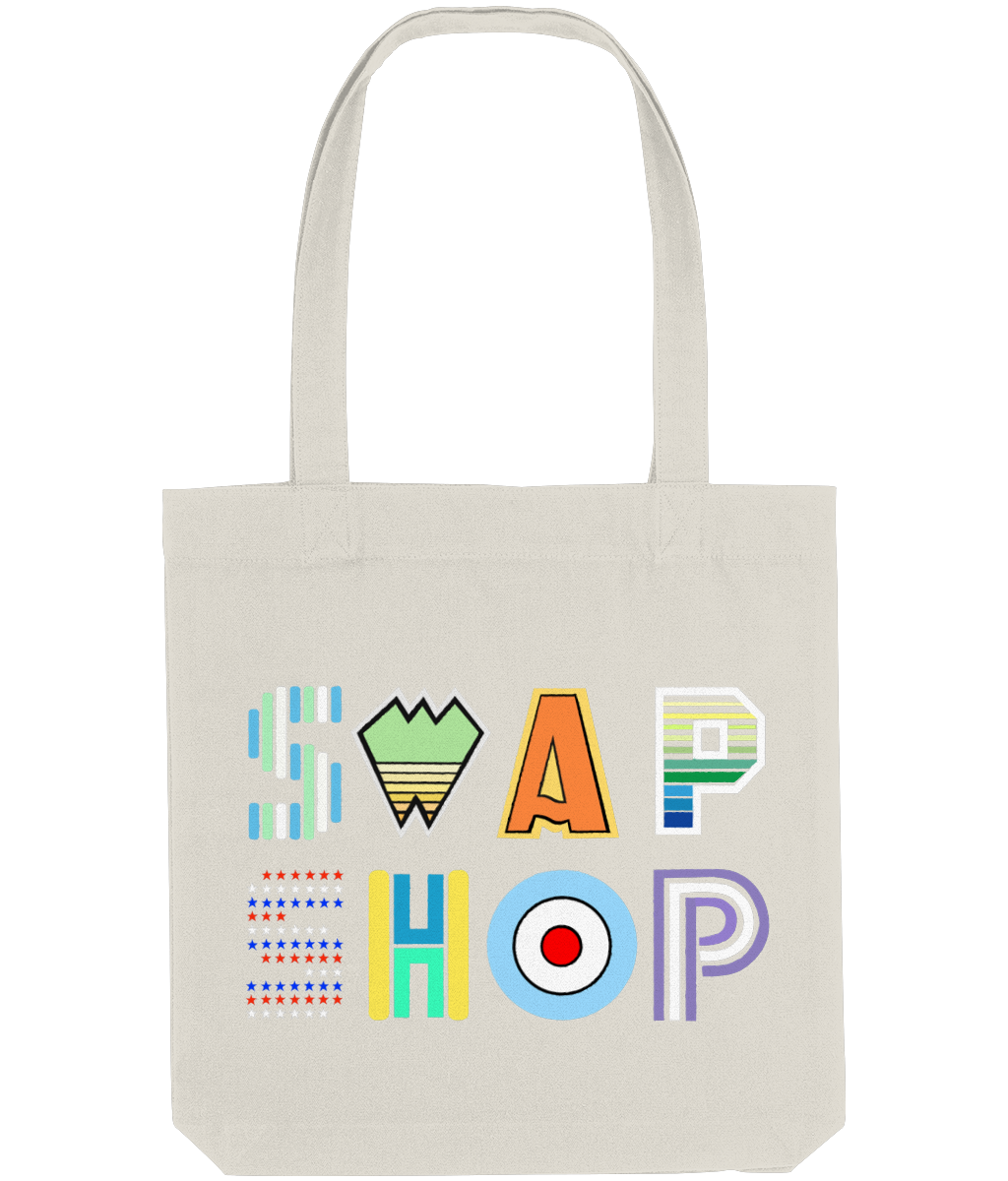 Tote Bag Swap shop print