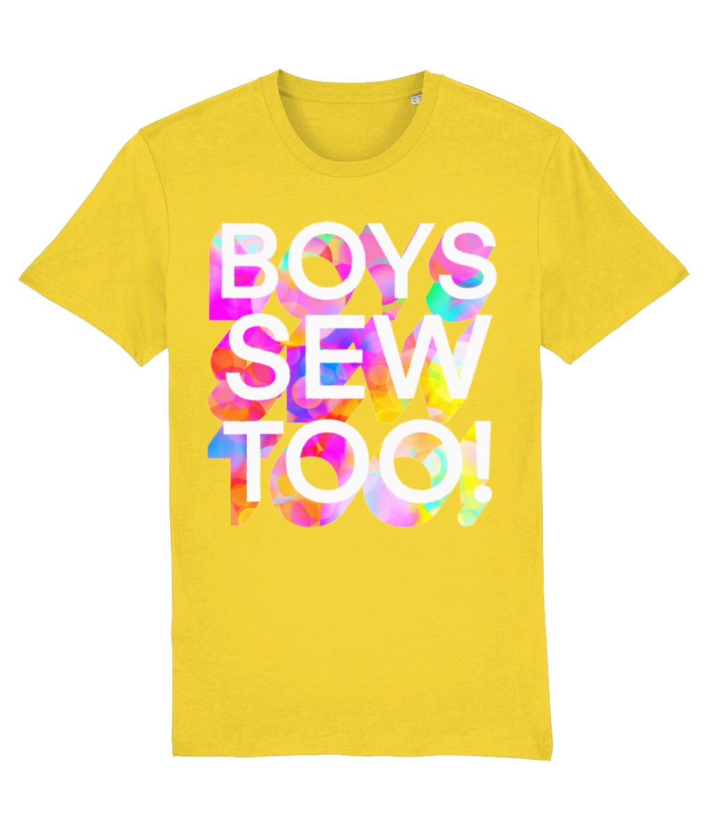 Boys Sew Too Adult T-shirt - Classic