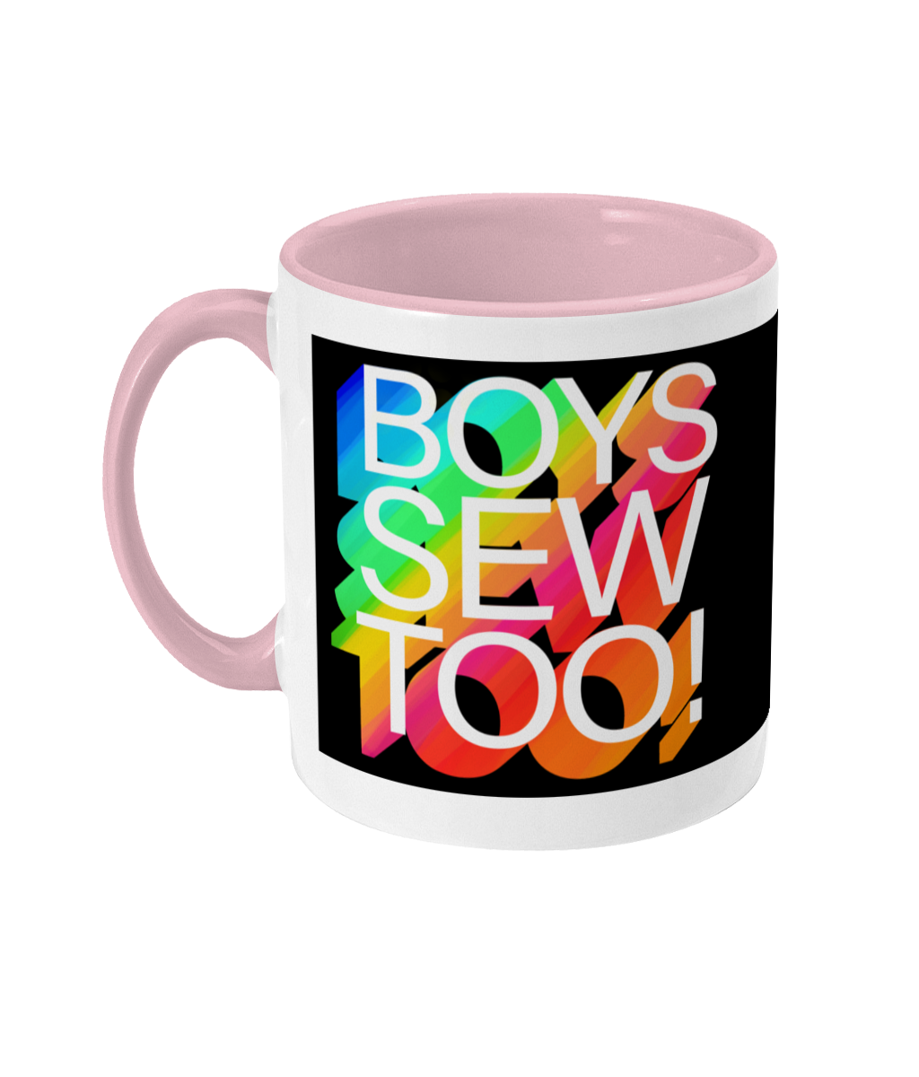 Boys Sew Too Mug