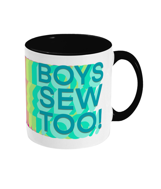 Boys Sew Too Mug - Classic